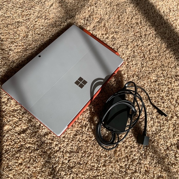 Microsoft surface pro 7 laptop with all accessories.